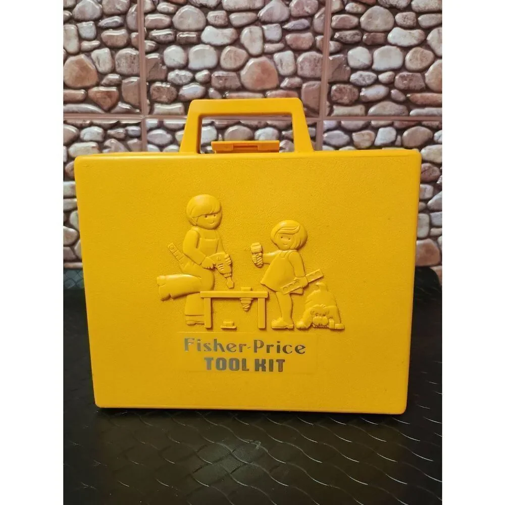 Vintage Fisher Price Tool Kit Incomplete #B13
